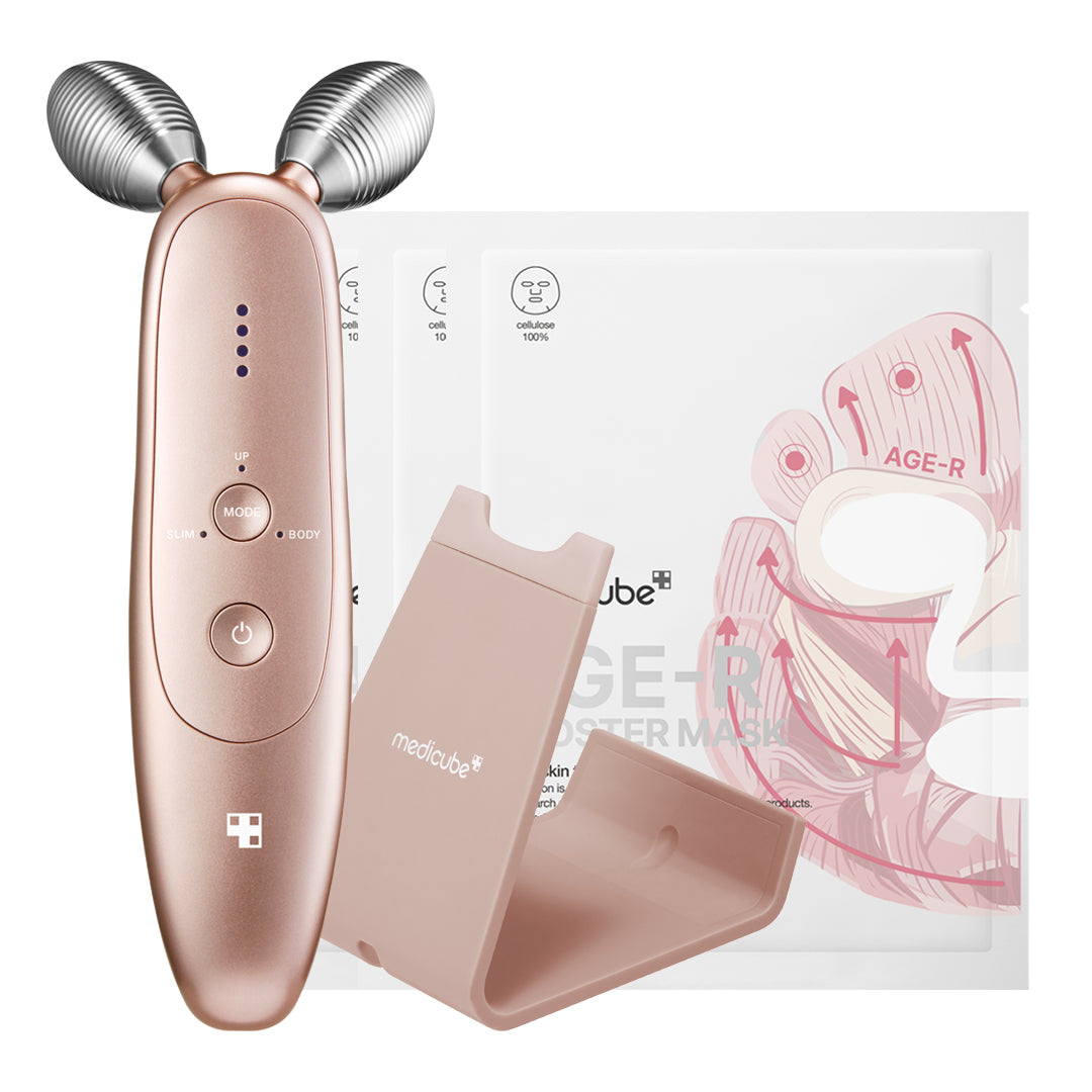 クーポン価格:24,500円]Primrose Pink Edition EMS美顔器AGE-R