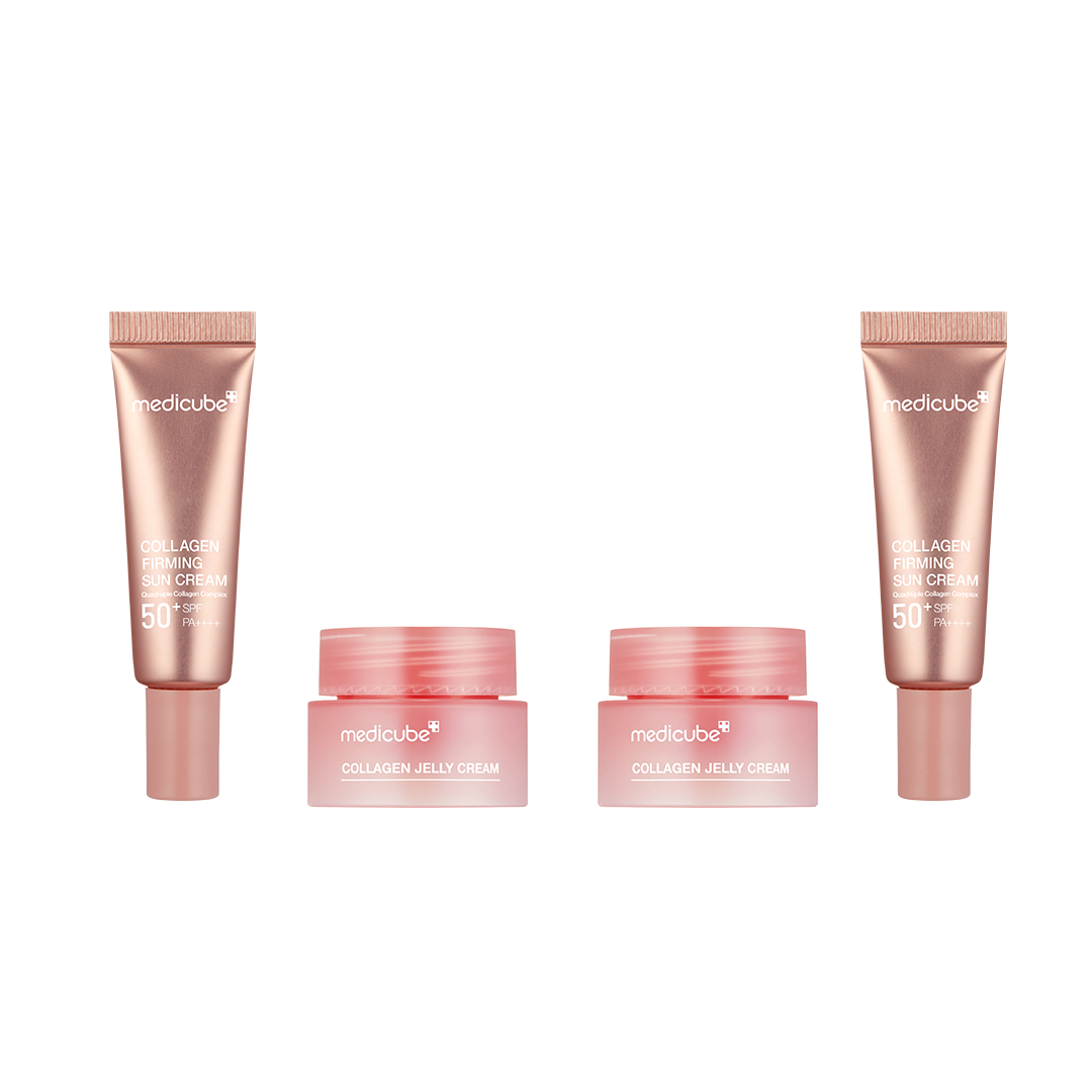 [使用期限 : 26.10.18 - 10.22]コラーゲンジェリークリーム4ml&コラーゲンサンクリーム10ml